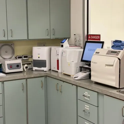 Laboratory at Cat Clinic of Greensboro
